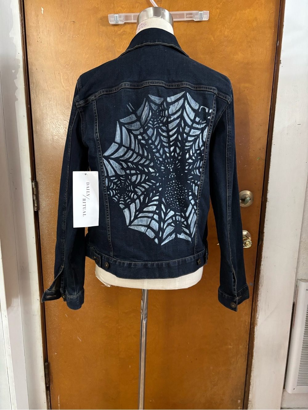 Daily Ritual Jean Jacket. Xxl.  Spooky season